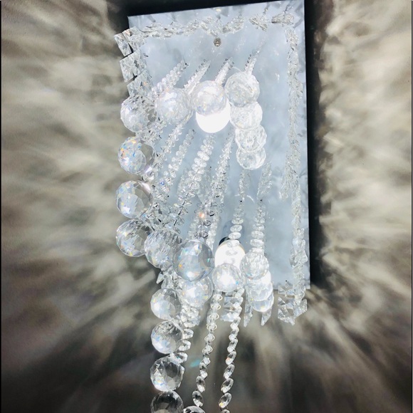 Yalasga Square Crystal Chandelier Pendant Ceiling Light - Picture 5 of 9